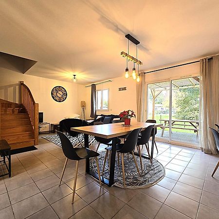 Le Clos Andree - Charmante Maison 8 Personnes - 5 Lits - Climatisation Reversible - Parking 3 Vehicules - Garage - Zone Nord Montauban - Terrasse Et Jardin Εξωτερικό φωτογραφία