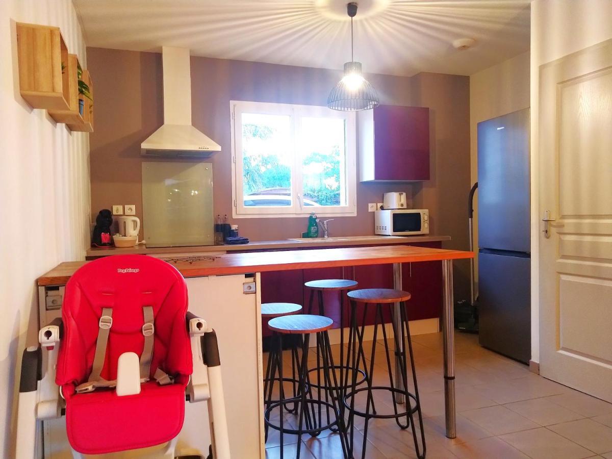Le Clos Andree - Charmante Maison 8 Personnes - 5 Lits - Climatisation Reversible - Parking 3 Vehicules - Garage - Zone Nord Montauban - Terrasse Et Jardin Εξωτερικό φωτογραφία