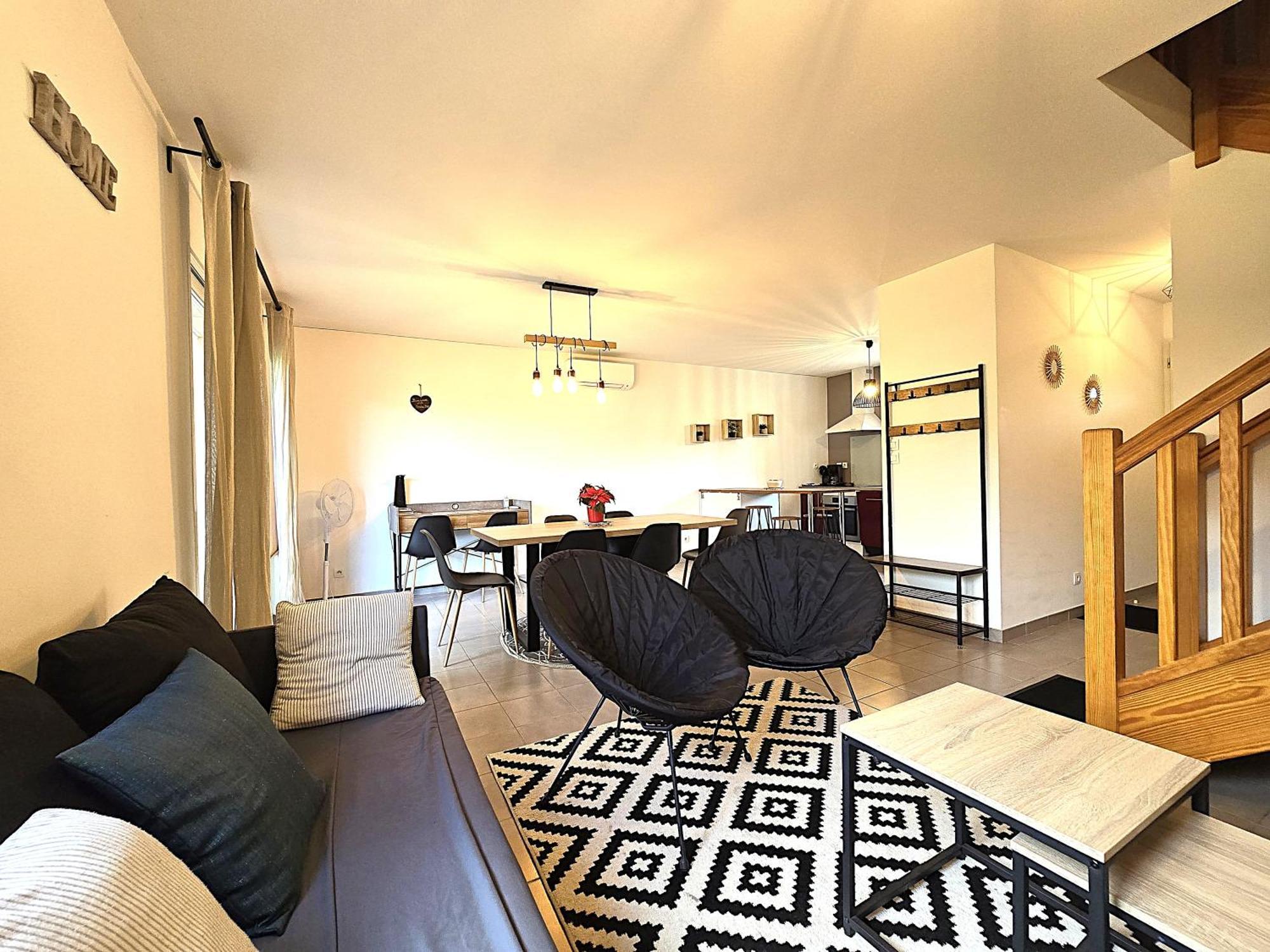 Le Clos Andree - Charmante Maison 8 Personnes - 5 Lits - Climatisation Reversible - Parking 3 Vehicules - Garage - Zone Nord Montauban - Terrasse Et Jardin Εξωτερικό φωτογραφία